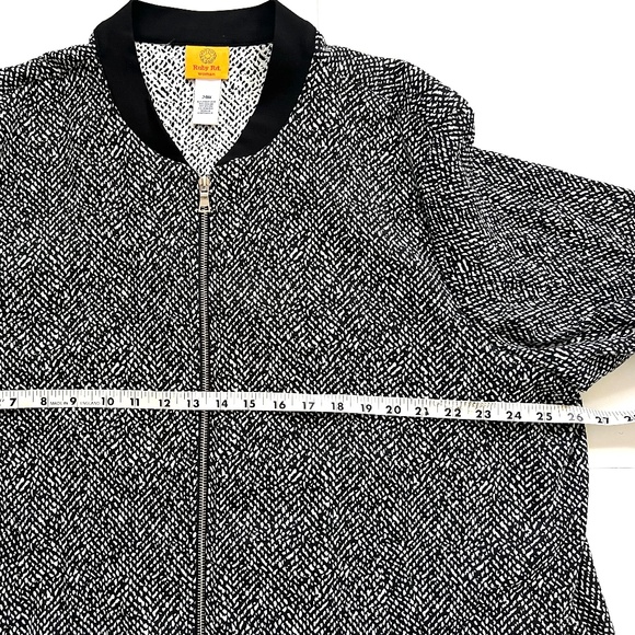 Ruby Rd  Woman Zip Front Jacket - Picture 3 of 8
